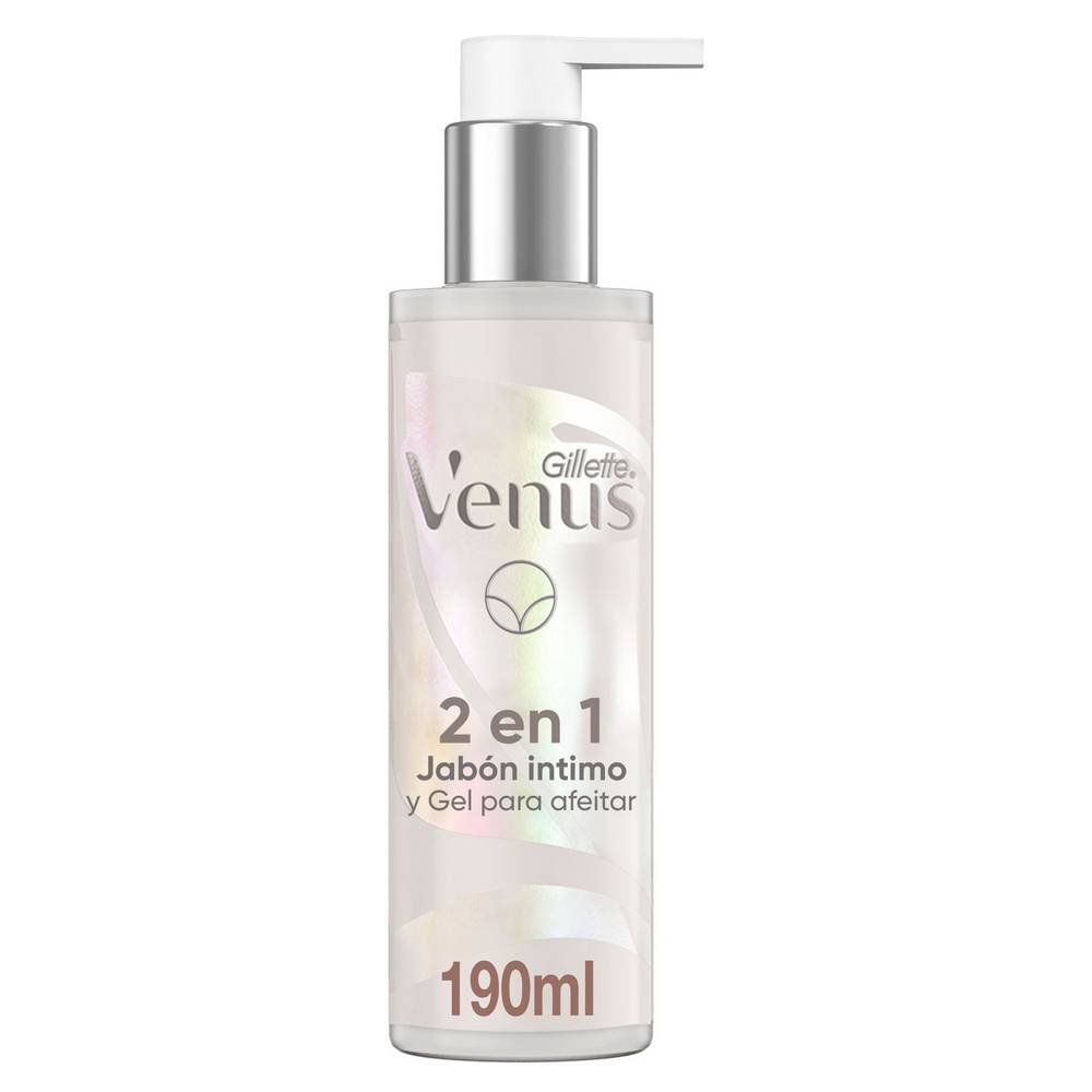 Venus Jabón intimo y gel para afeitar 2 en 1 (190 ml)
