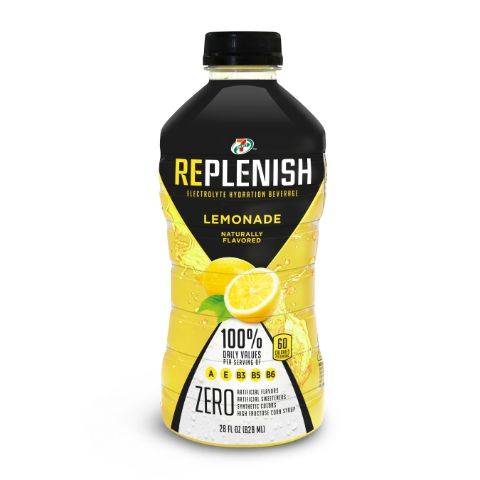 7-Select Replenish Lemonade (28oz plastic bottle)