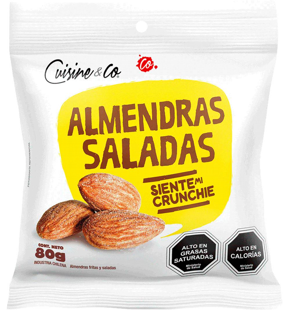 Cuisine & co almendras saladas (80 g)