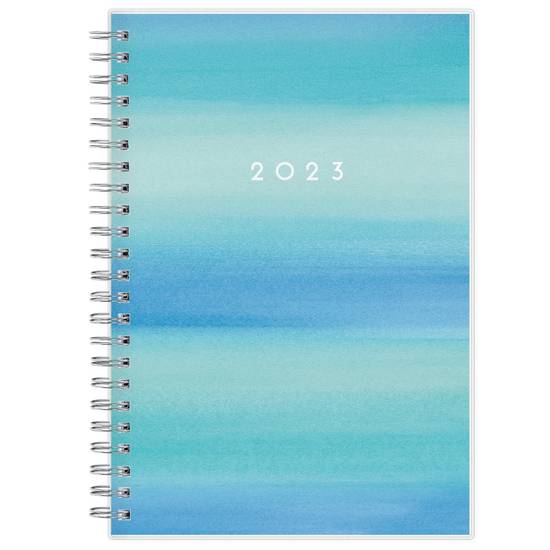 Blue Sky 2023 Tabbed Weekly and Monthly Planner, 5 in. x 8 in., Chloe Print