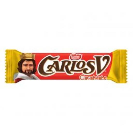 CARLOS V CHOCOLATE CACAHUATE 20GR