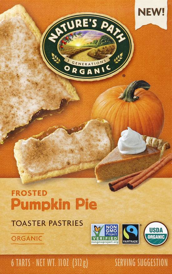 Nature's Path Organic Frosted Pumpkin Pie Toaster Pastries (6 ct)