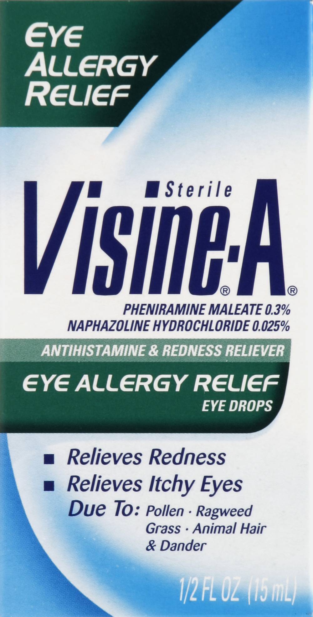 Visine-A Eye Allergy Relief Eye Drops (15 ml)