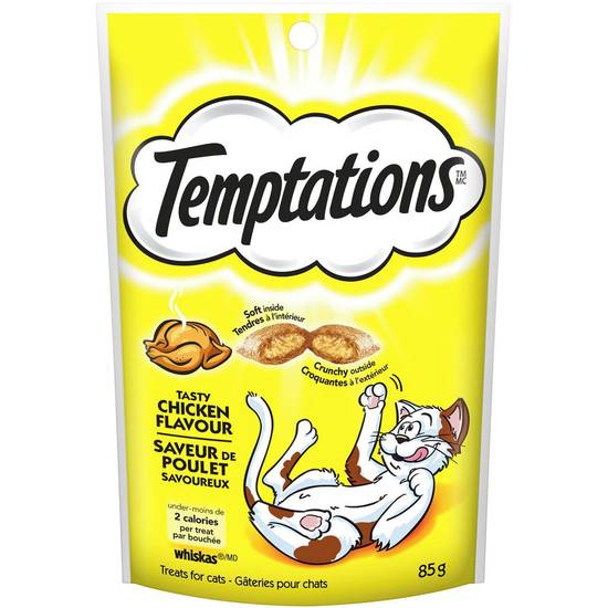 Whiskas  nourriture pour chats (85 g) - temptations tasty chicken treats for cats (85 g)