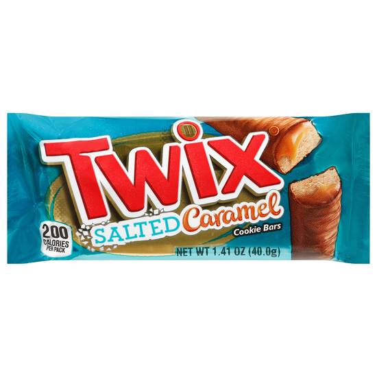 Twix Salted Caramel Cookie Bars