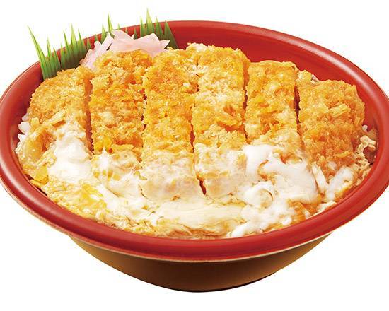 ロースかつ丼 Pork loin cutlet rice bowl ～broth with dried bonito from Yaizu and kombu from Hokkaido used～