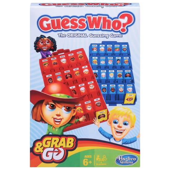 Hasbro Gaming Ages 6+ Guess Who? Grab and Go Game