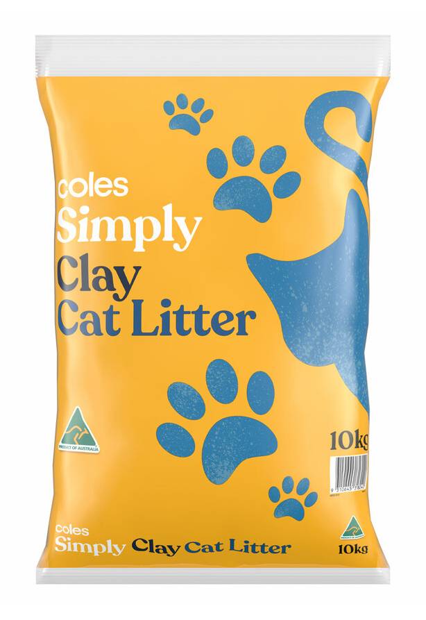 Coles Cat Litter Clay (10kg)