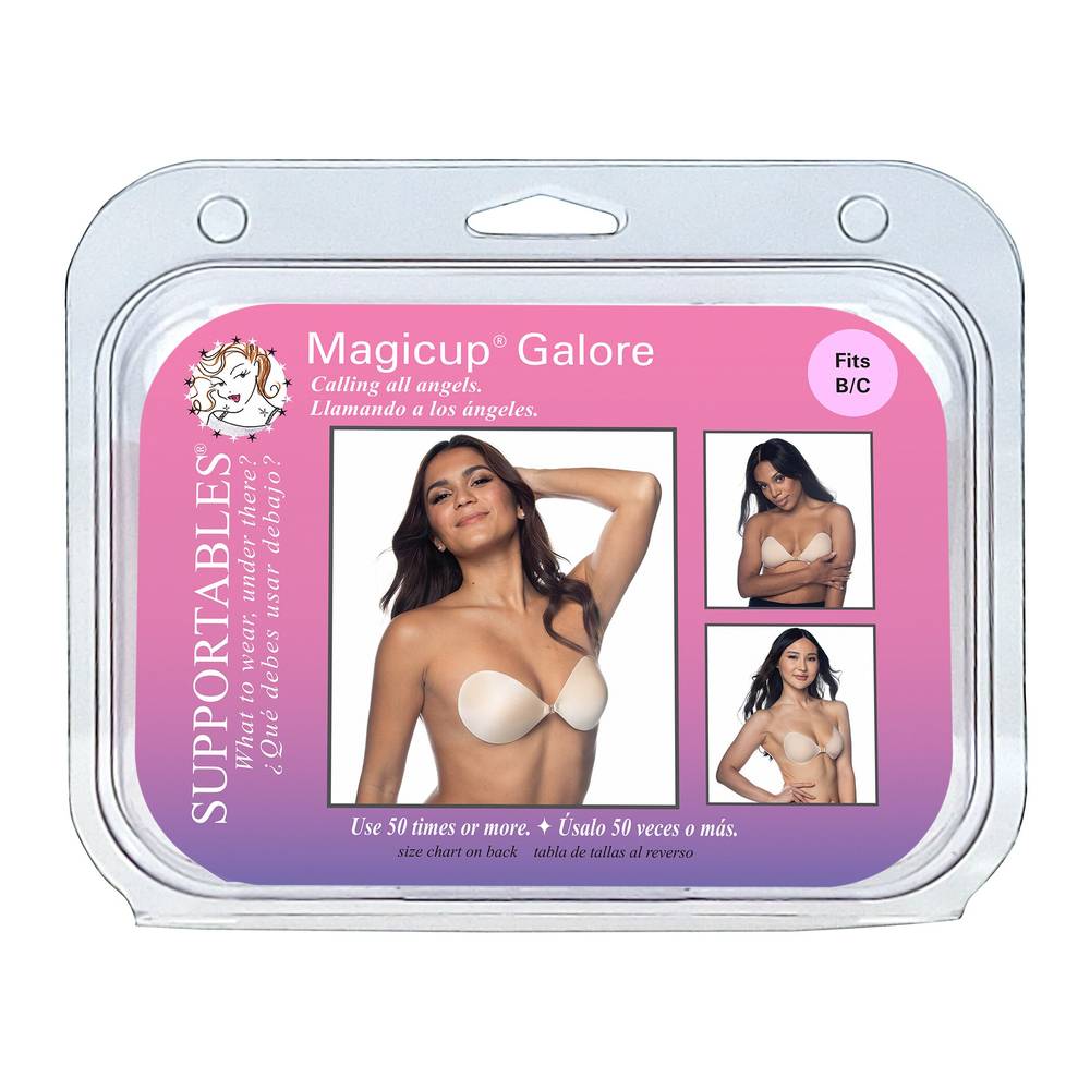 Supportables Magiccup Galore Front Clasp Strapless Bra, Size B-C