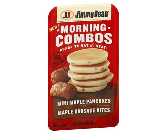 Jimmy Dean · Morning Combos Mini Maple Pancakes & Sausage Bites (3.3 oz)