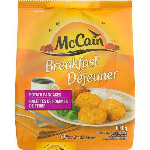 Mccain galettes aux pommes de terre pour le petit déjeuner (600 g) - breakfast potatoes pancakes (600 g)