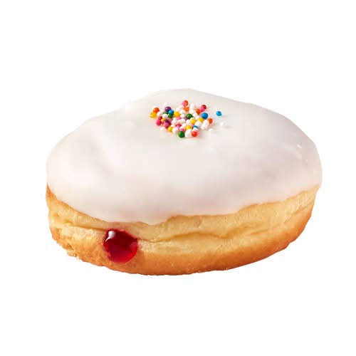 Raspberry Vanilla Donut