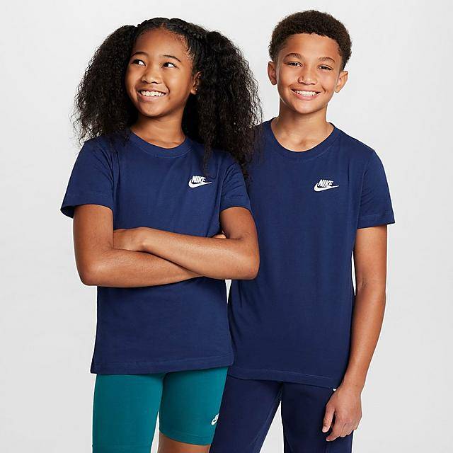 Nike Kids' Sportswear T-Shirt, L, Midnight Navy