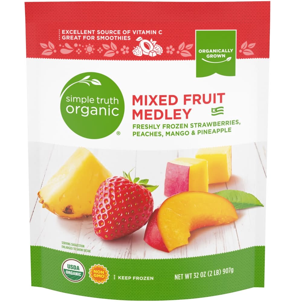 Simple Truth Organic Frozen Mixed Fruit Medley (32 oz)