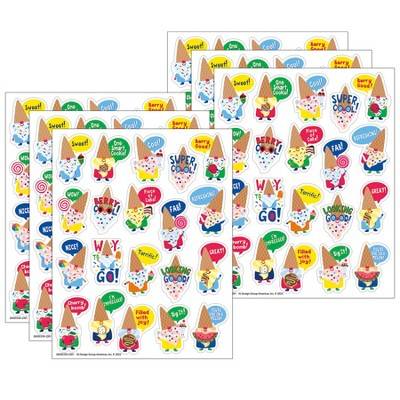 Eureka® Dessert Gnomes Candy Scented Stickers, 80 Per Pack, 6 Packs