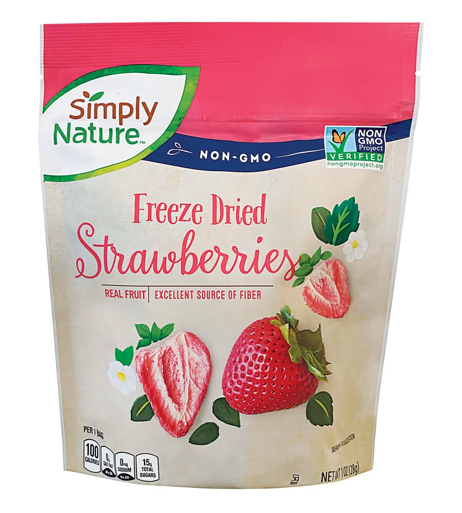 Simply Nature Freeze Dried Strawberries (1 oz)
