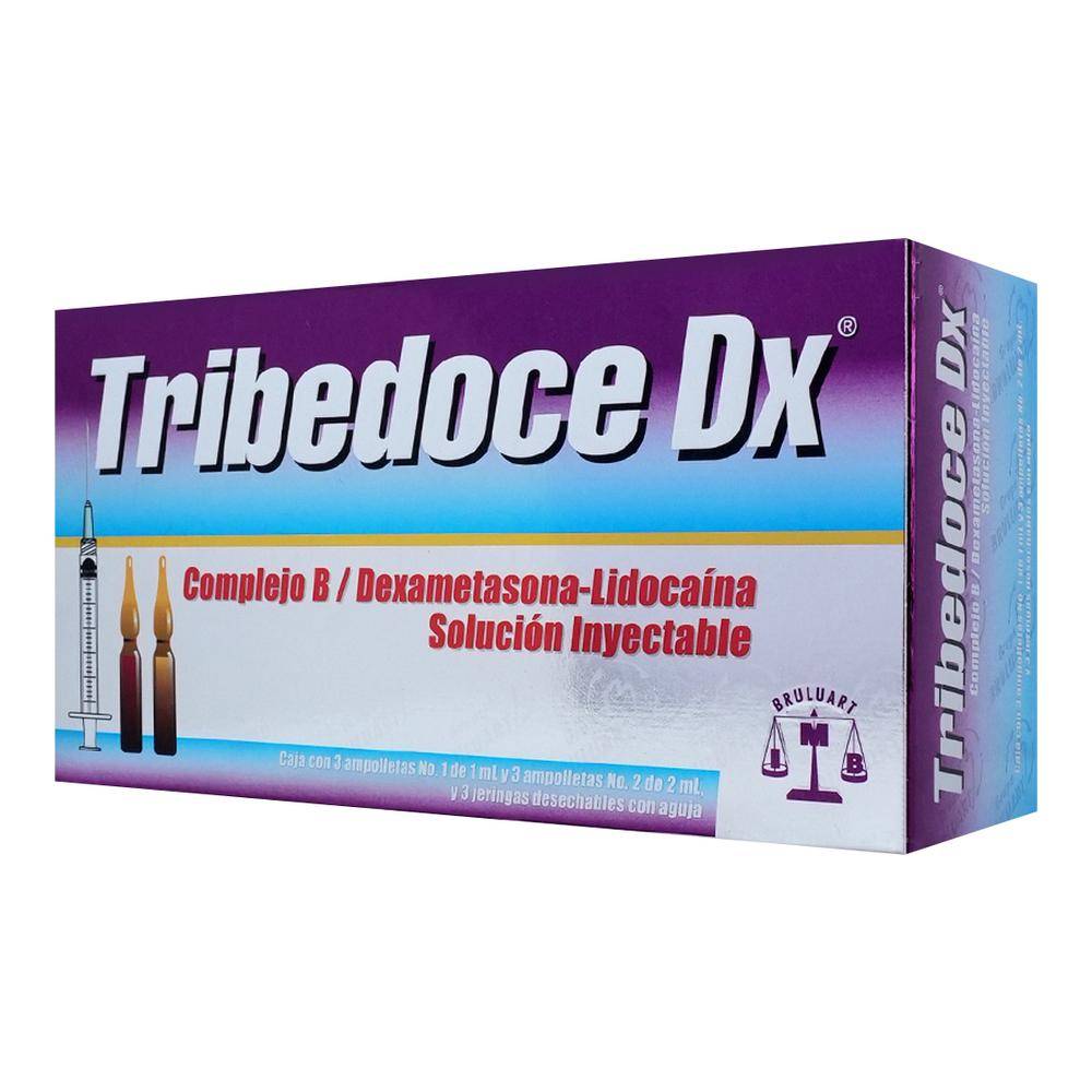 Bruluart tribedoce dx complejo b/dexametasona solución (3 piezas)