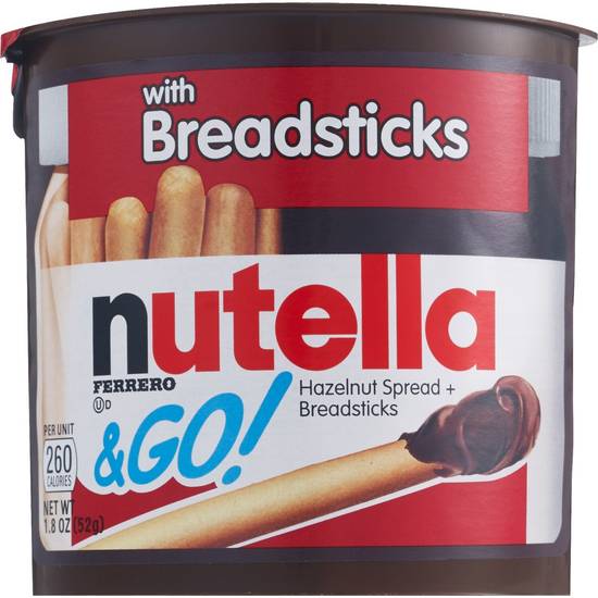 Nutella & Go Hazelnut Spread + Breadsticks