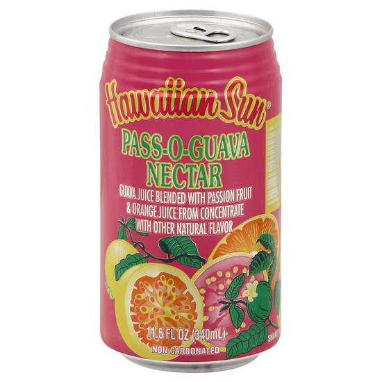 Hawaiian Sun Pass-O-Guava Nectar With Passion Fruit & Orange (11.5 fl oz)