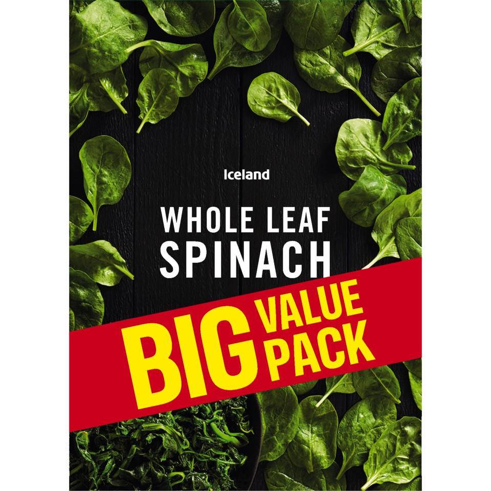 Iceland Whole Leaf Spinach