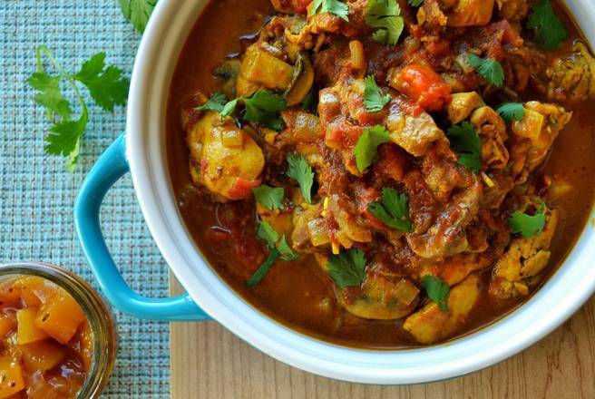 Uncle Vijay's Favourite Chicken and Mushroom Curry
