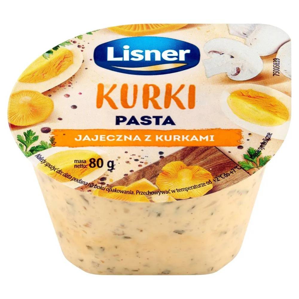 Lisner Pasta jajeczna z kurkami 80 g