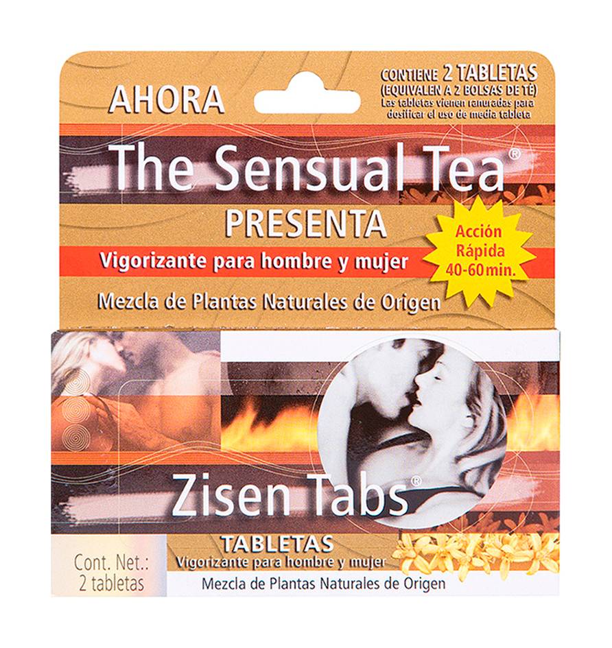 The Sensual Tea · Vigorizante para hombre y mujer tabletas (5 g)