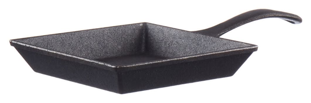 Houseware Cast Iron Rectangle Skillet