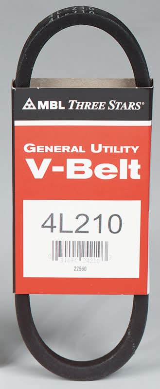 Mitsuboshi Fhp General Utility V-Belt 0.5 In. W X 21 In. L For Fractional Horsepower Motors