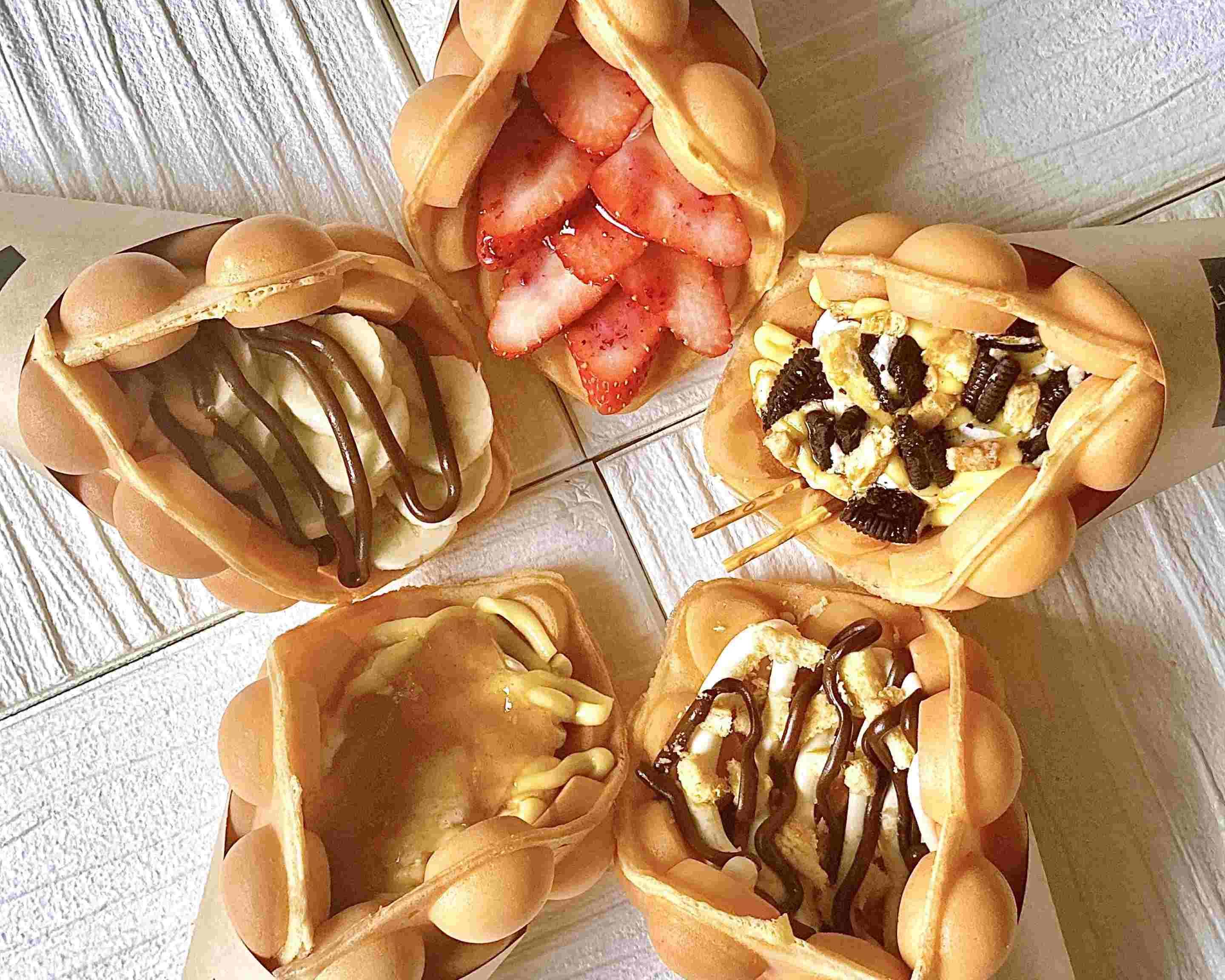 バブルワッフル専門店andRE Bubble waffle specialty store andREの