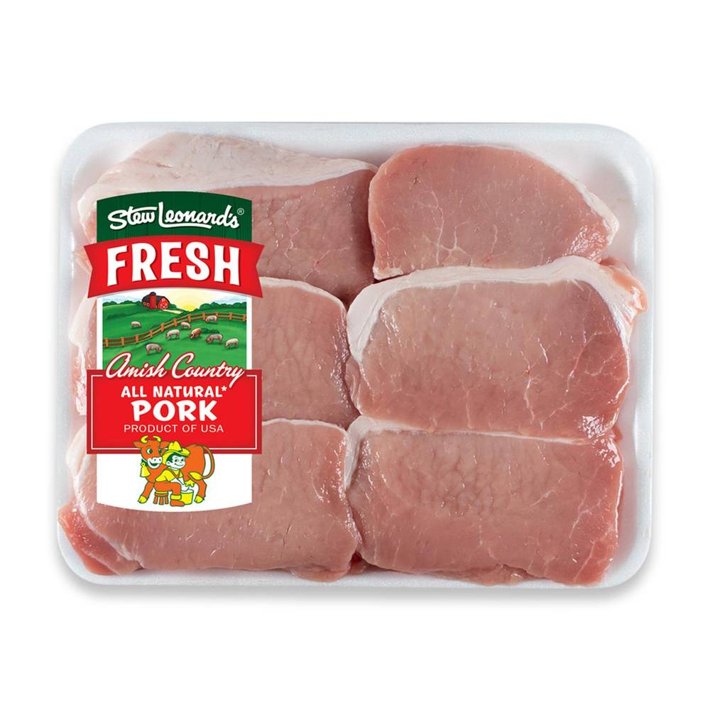 Stew Leonard's Fresh Boneless Center Cut Pork Chops
