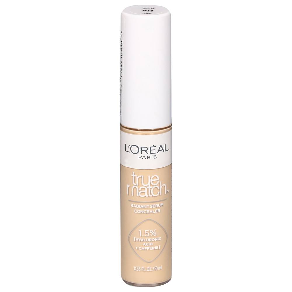 L'Oréal True Match N1 Light Radiant Serum Concealer, Fair Rose (0.33 fl oz)