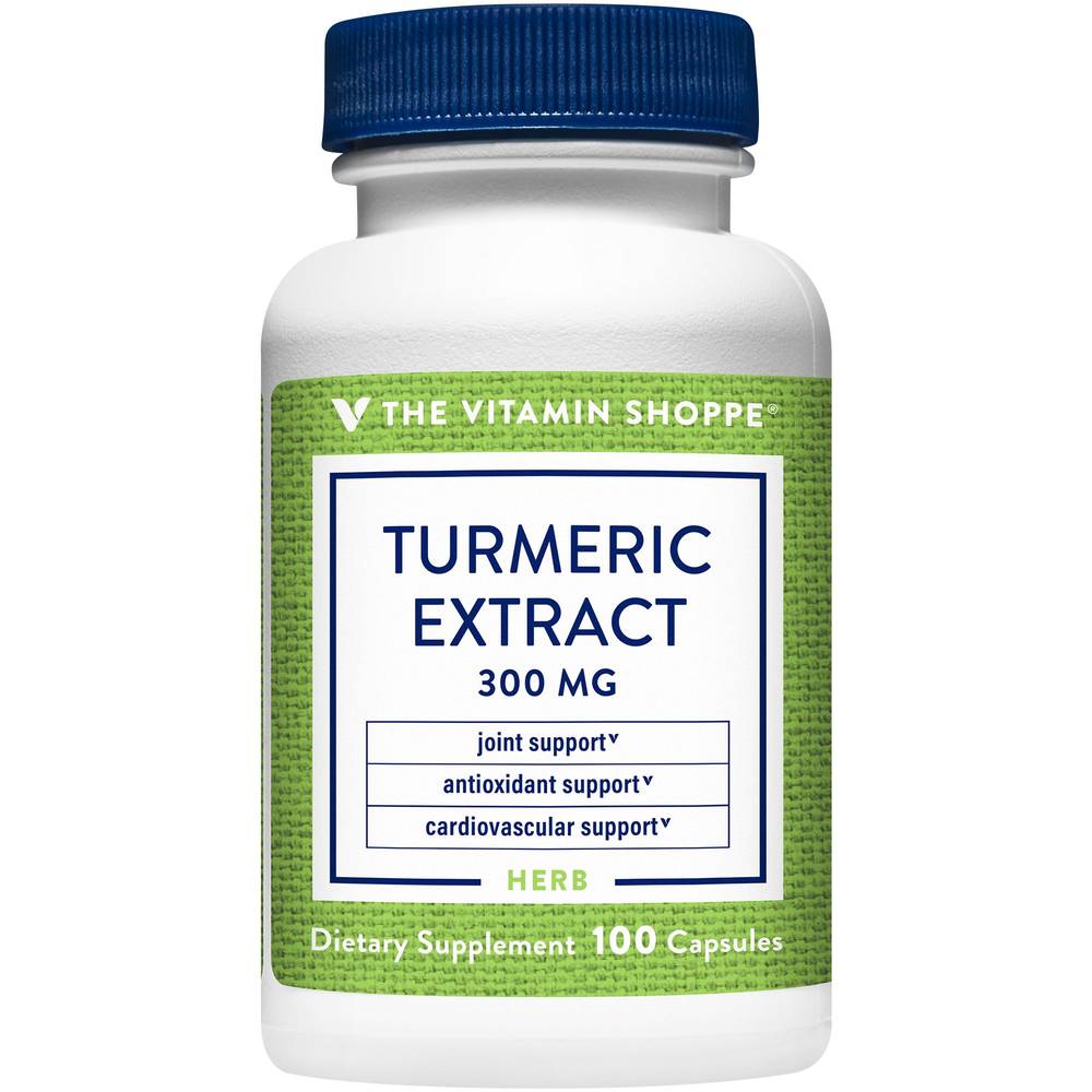 Turmeric Extract - 300 Mg - 95% Curcuminoids (100 Capsules)
