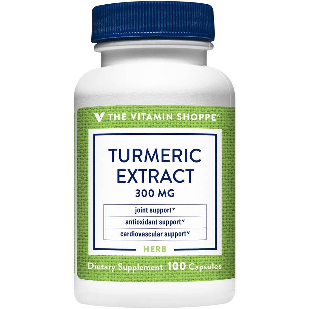 The Vitamin Shoppe Turmeric Extract 300 mg (100 ct)