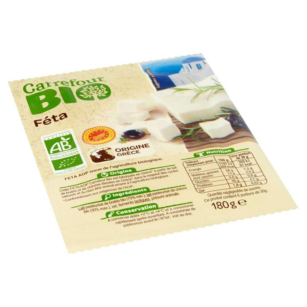 Carrefour Bio Féta 180 g