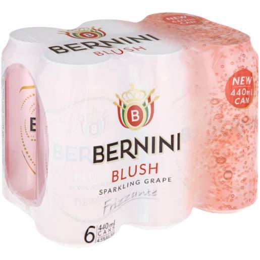 Bernini Blush 500ml Cans 6Pack