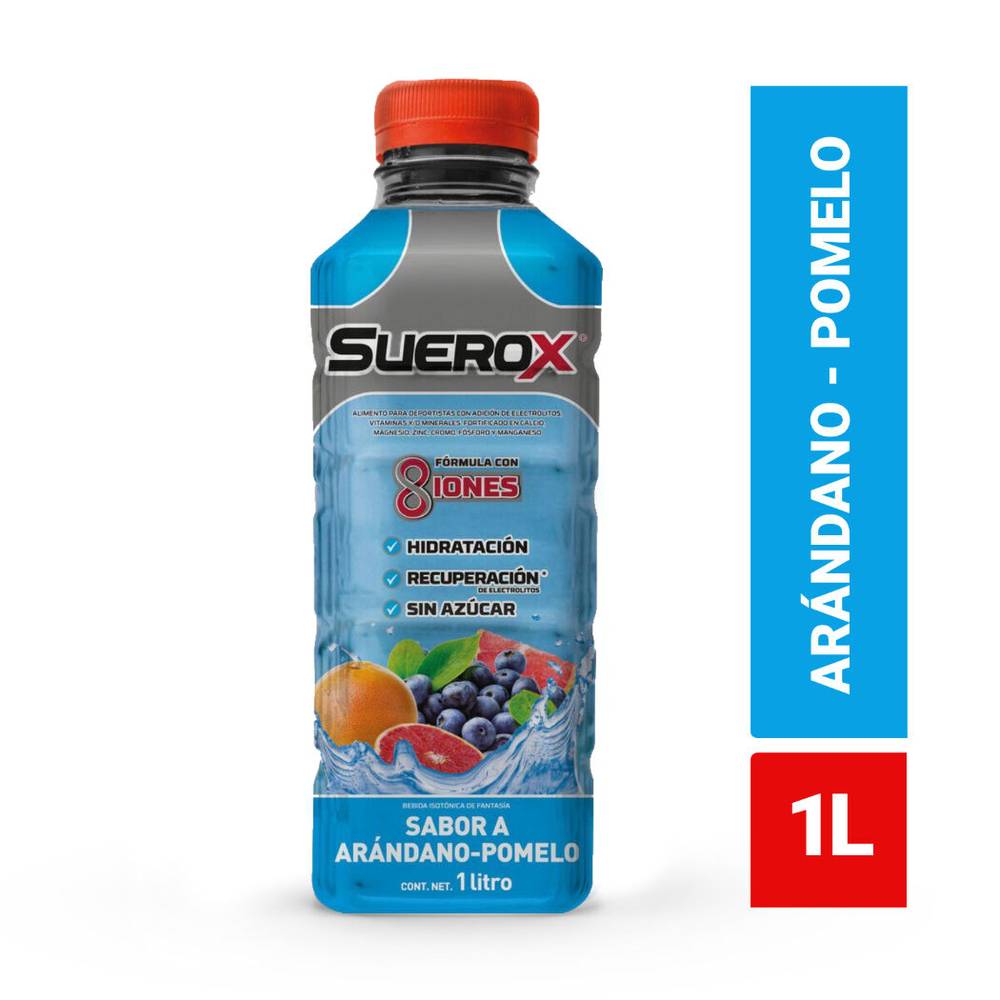 Suerox Hidratante Arándano-Pomelo 1L