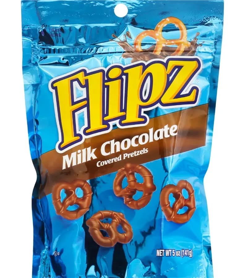 Flipz Milk Chocolate Covered Pretzels