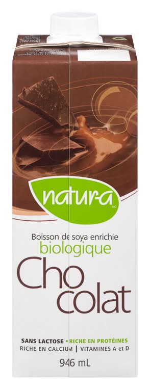 Natura boisson de soya bio - organic soy milk (946 ml) (chocolat)