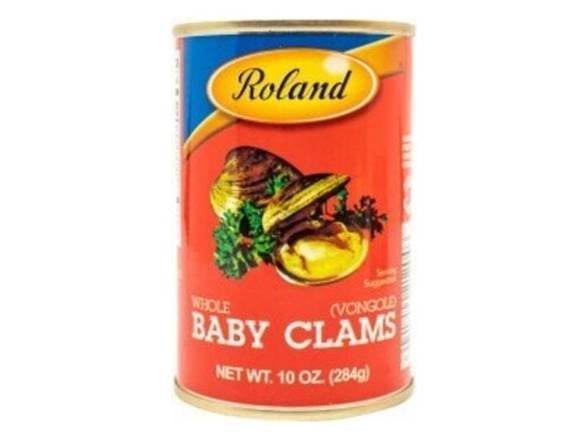 Roland Whole Baby Clams (10 oz)