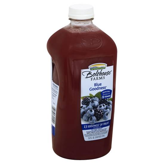 Bolthouse Farms Blue Goodness 100% Fruit Juice Smoothie (52 fl oz)