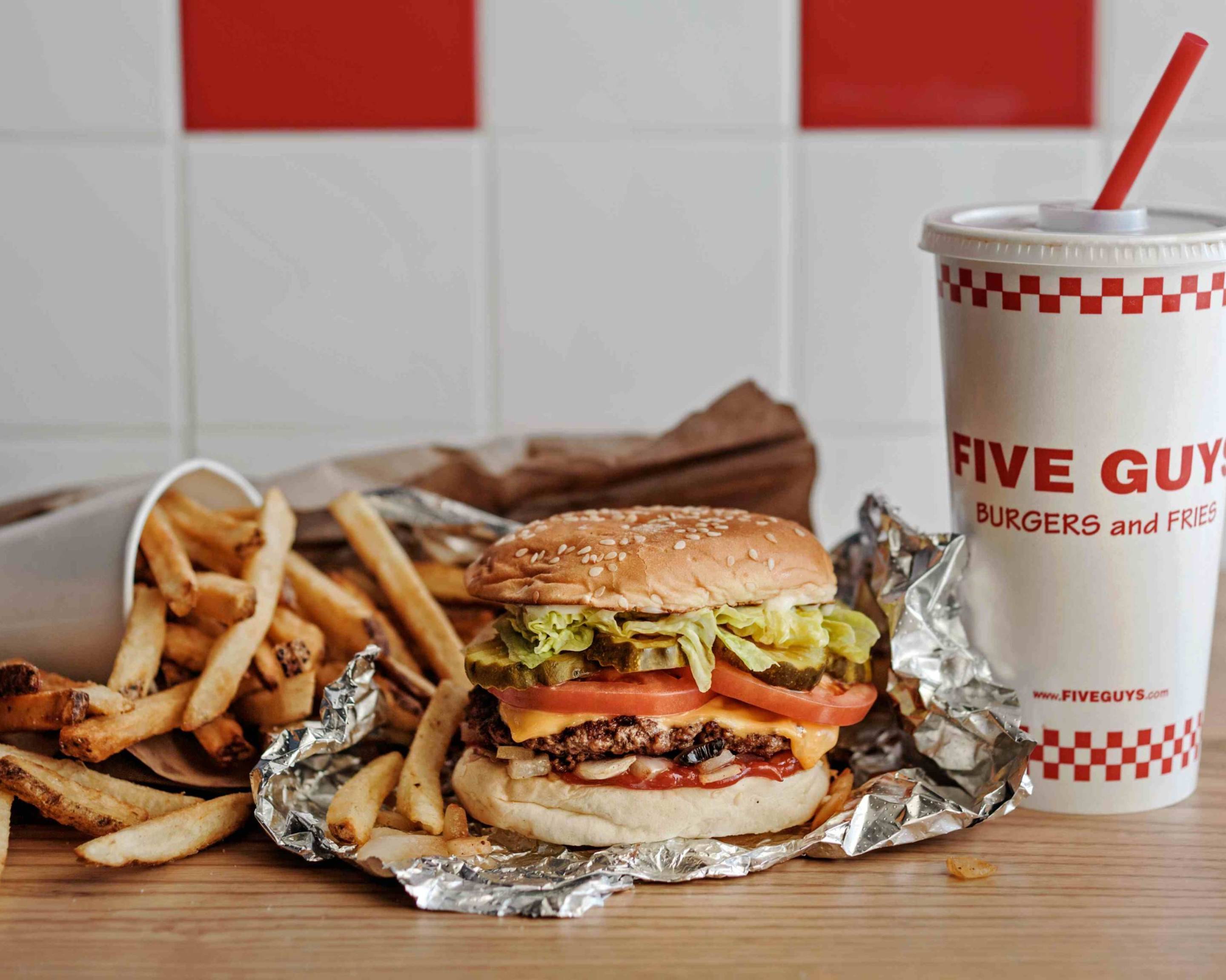Order Five Guys (2530 South Falkenburg Road) FL - 2038 Menu Delivery in ...