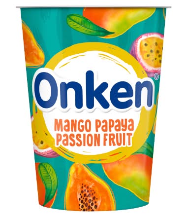 Onken Mango Papaya Passion Fruit, Biopot Yogurt (450g)