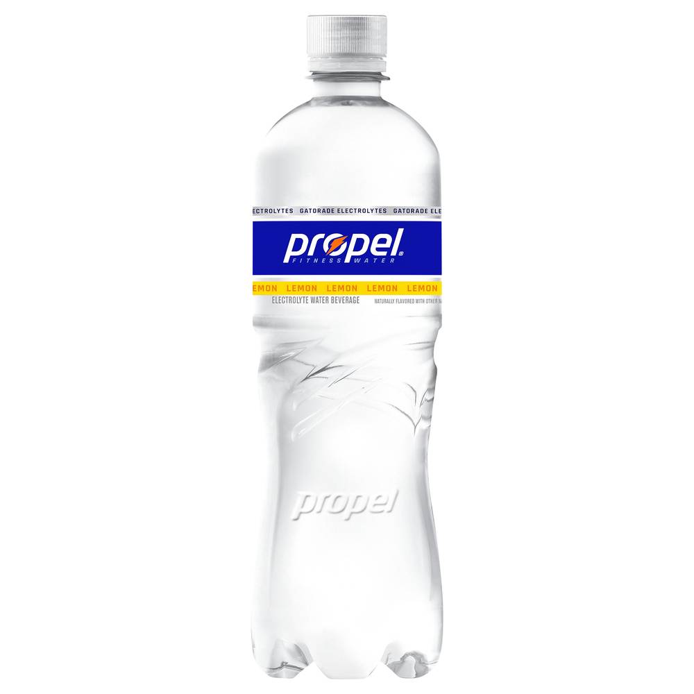 Propel Electrolyte Water Beverage, Lemon 24 Oz