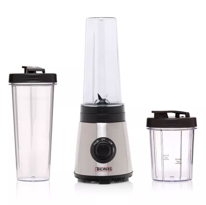 Thomas · Licuadora personal 2 velocidades + pulso th-300pb 250 w 600 ml - Plateado