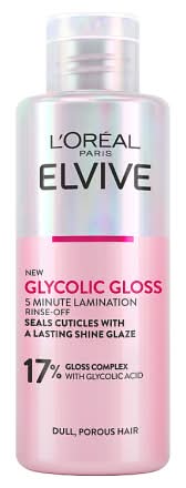 L'Oréal Elvive Glycolic Gloss 5 Minute Lamination Treatment For Dull Hair (200ml)