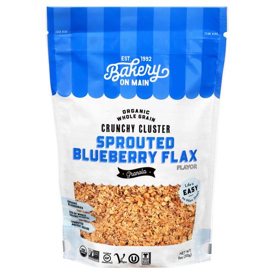 Bakery on Main Crunchy Cluster Sprouted Blueberry Flax Granola
