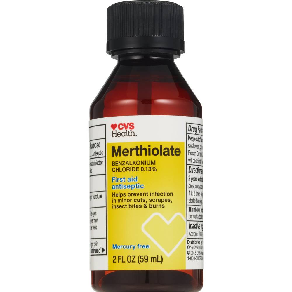 CVS Health Merthiolate, First Aid Antiseptic, 2 OZ