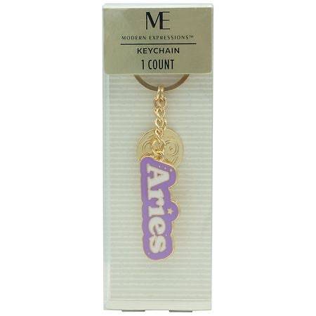 Festive Voice Zodiac Keychain Aries - 1.0 ea