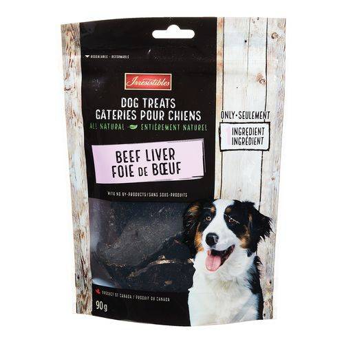 Irresistibles Beef Liver Dog Treats (90 g)